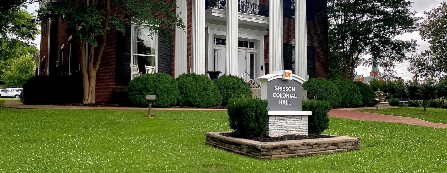 Outside shot of Grissom Colonial Hall